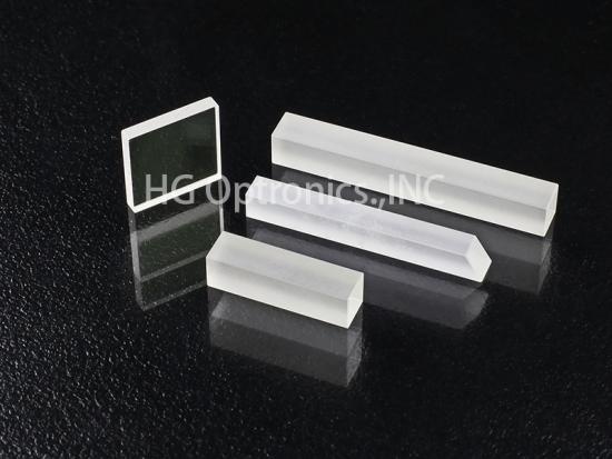 α-BBO (α-BaB2O4) birefringent crystals